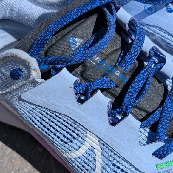 Nike Running Air Zoom Terra Kiger 8 sneakers lite marine white Size Women Size 9 - Picture 6 of 12